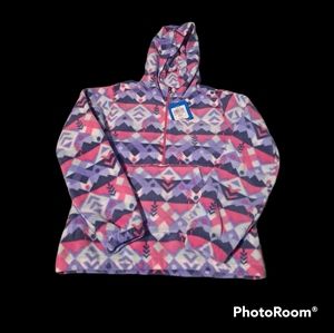 Columbia Youth Jacket Large Pink Purple White Cute kids spring winter fall